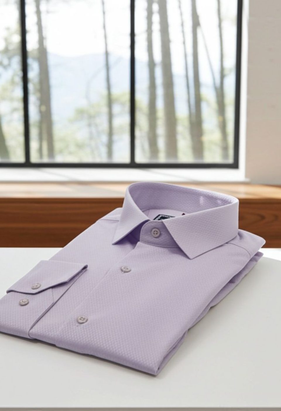 Slim Fit Uzun Kol Düz Renk Saten Erkek Gömlek 3GMK311353004 - Giovanni Fratelli
