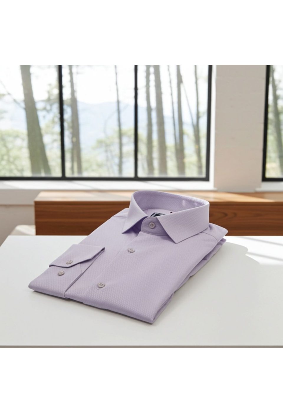 Slim Fit Uzun Kol Düz Renk Saten Erkek Gömlek 3GMK311353004 - Giovanni Fratelli