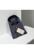 Slim Fit Uzun Kol Desenli Erkek Gömlek 3GMK311356007