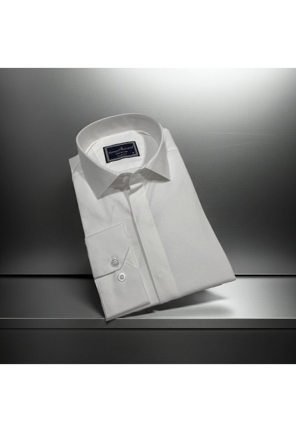 1358 CR JKR 001 Slim Fit Uzun Kol Desenli Armürlü Jakar Erkek Gömlek 3GMK311358001 - Giovanni Fratelli