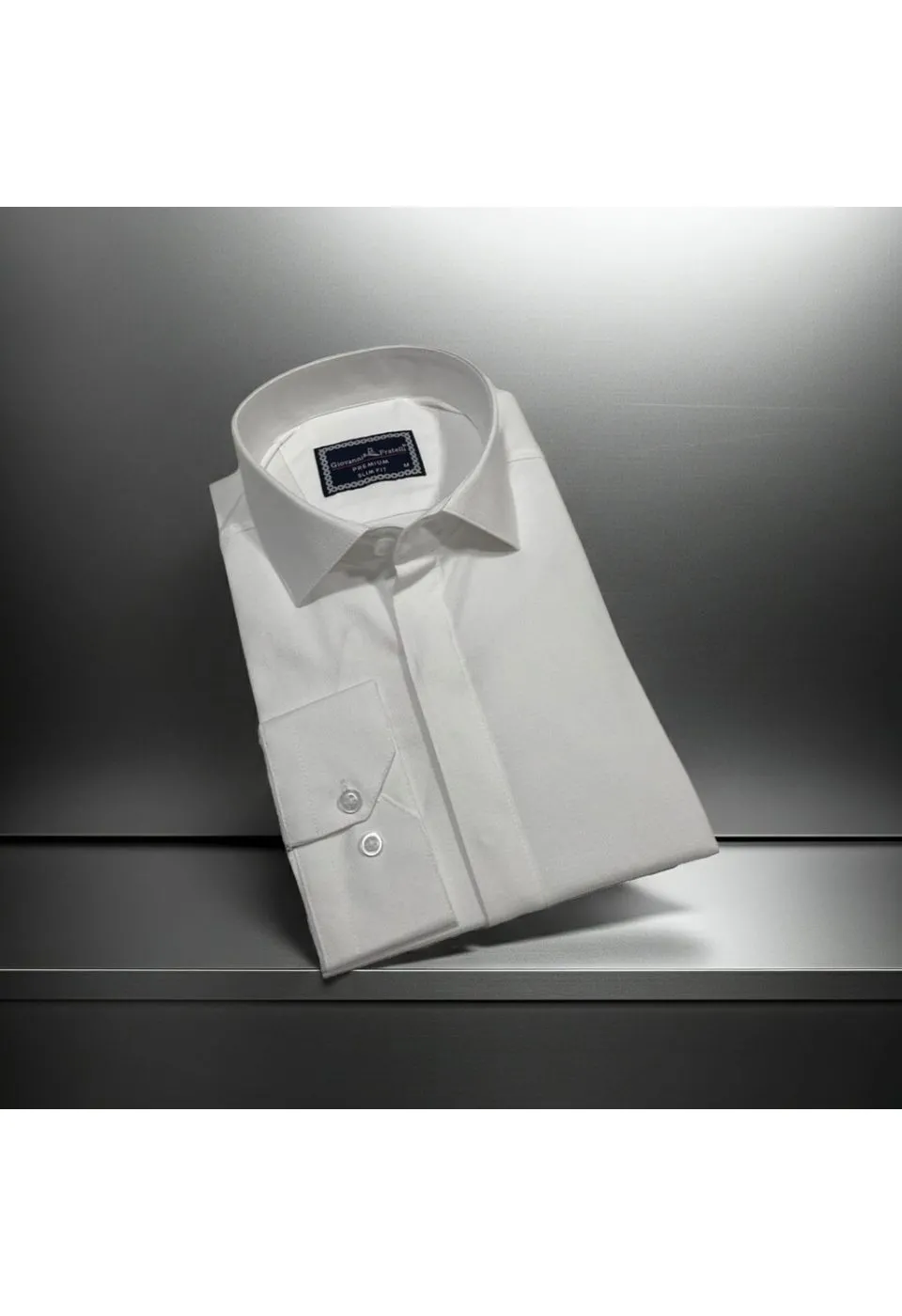 Slim Fit Uzun Kol Desenli Armürlü Jakar Erkek Gömlek 3GMK311358001 - Giovanni Fratelli