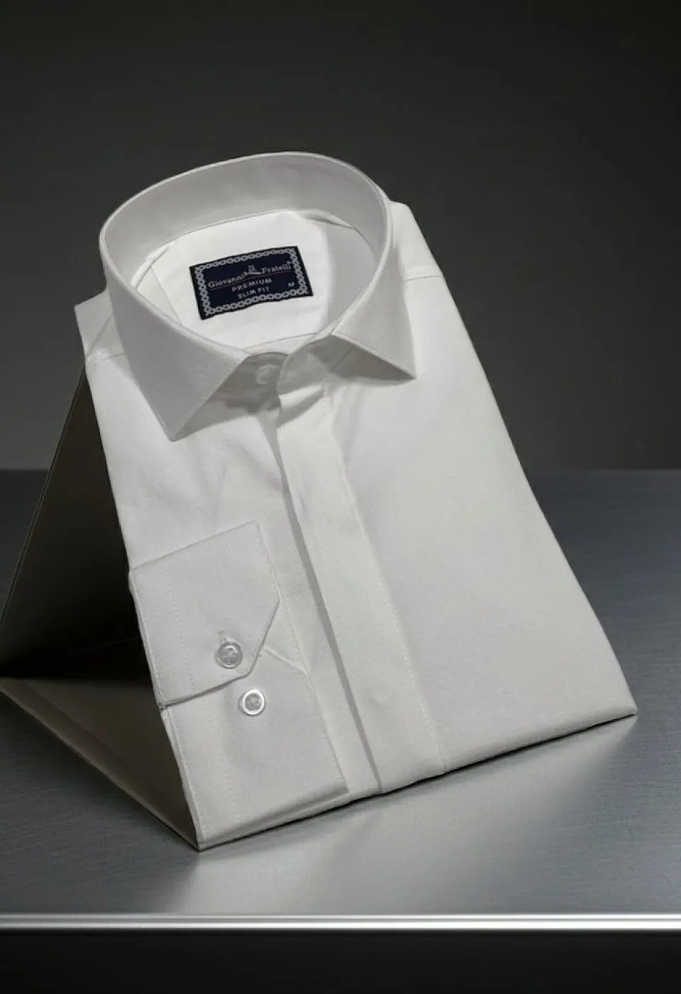 Slim Fit Uzun Kol Desenli Armürlü Jakar Erkek Gömlek 3GMK311358001 Slim Fit Uzun Kol Desenli Armürlü Jakar Erkek Gömlek 3GMK311358001