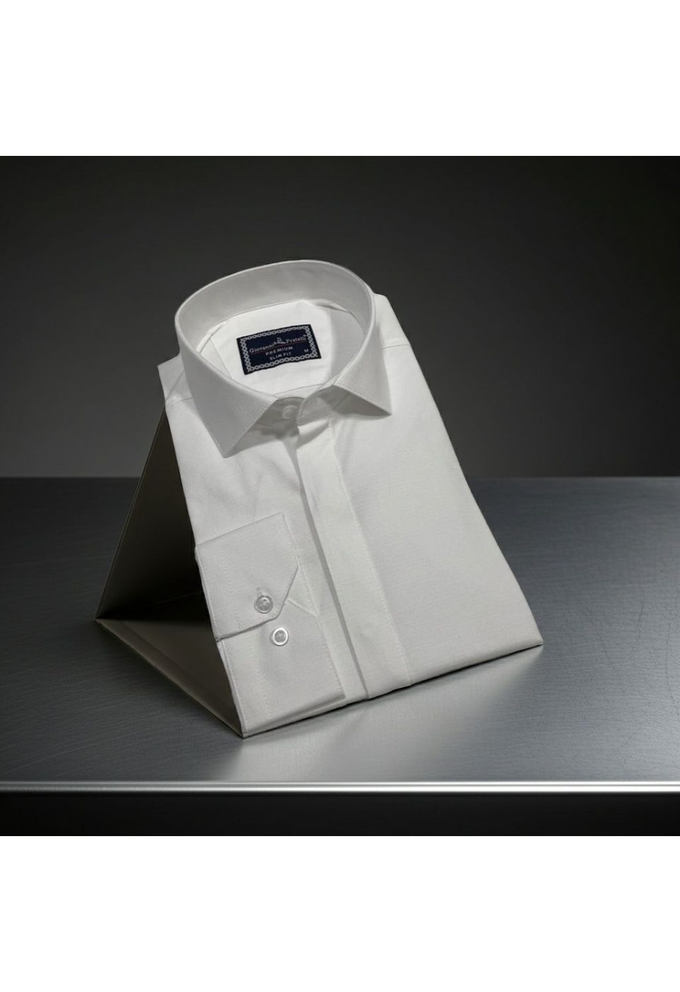 1358 CR JKR 001 Slim Fit Uzun Kol Desenli Armürlü Jakar Erkek Gömlek 3GMK311358001 - Giovanni Fratelli