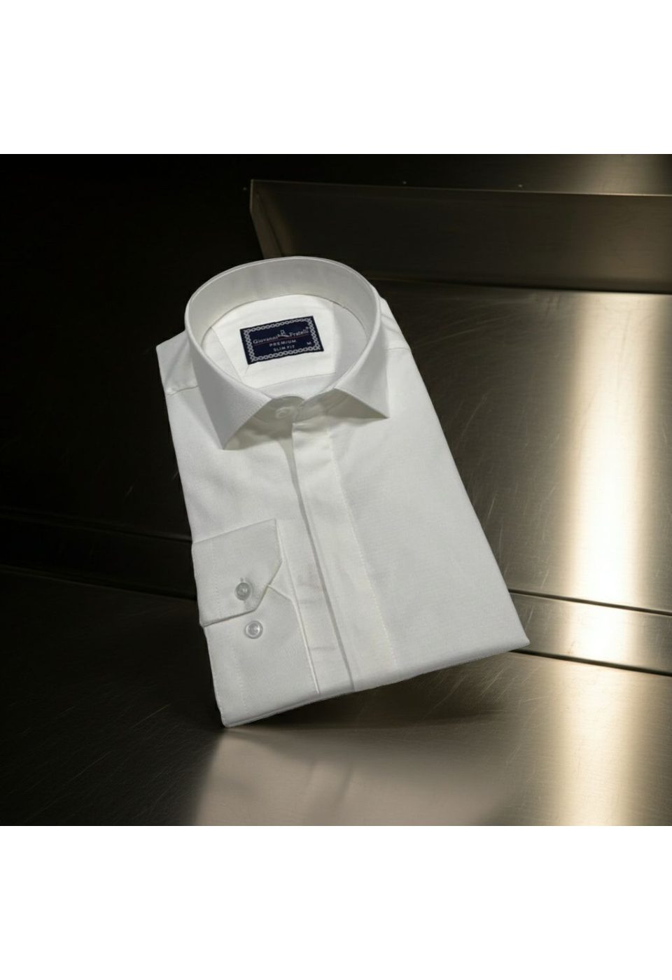 1358 CR JKR 002 Slim Fit Uzun Kol Desenli Armürlü Jakar Erkek Gömlek 3GMK311358002 - Giovanni Fratelli