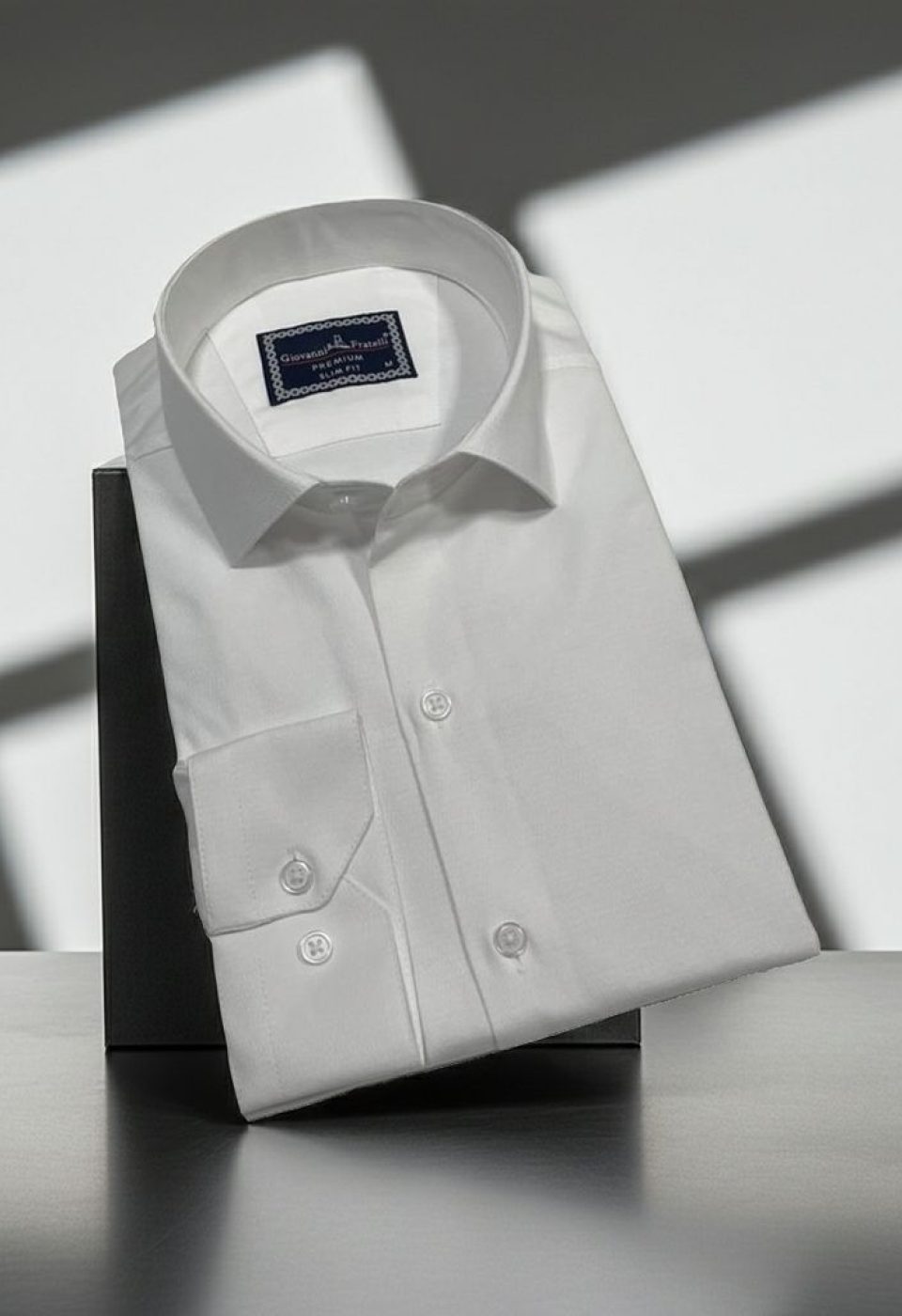 Slim Fit Uzun Kol Desenli Armürlü Jakar Erkek Gömlek 3GMK311359001