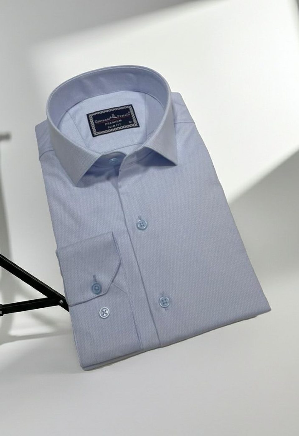 1359 CR JKR 003 Slim Fit Uzun Kol Desenli Armürlü Jakar Erkek Gömlek 3GMK311359003 - Giovanni Fratelli