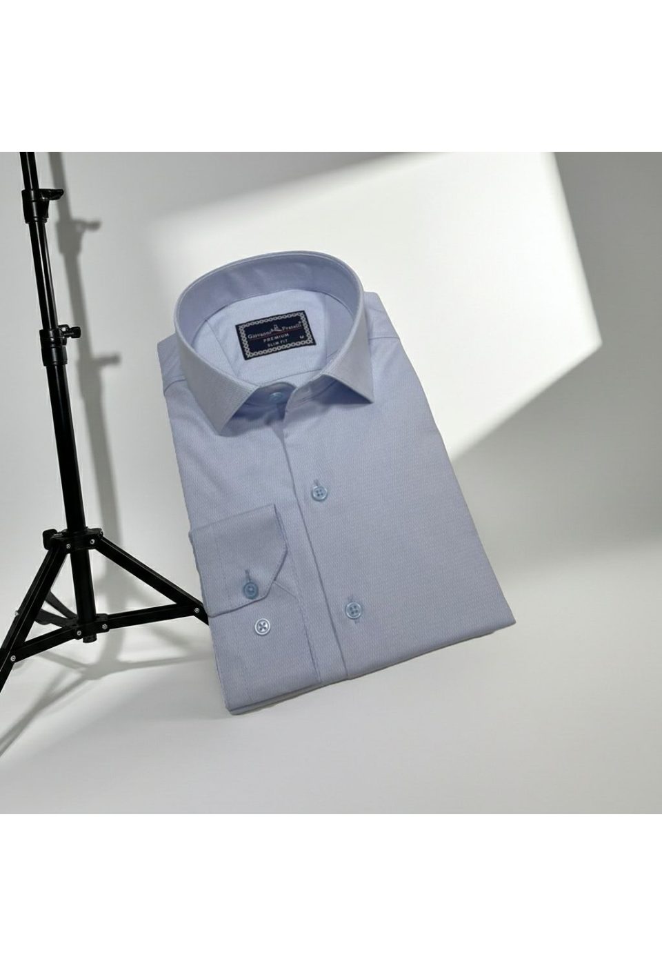 1359 CR JKR 003 Slim Fit Uzun Kol Desenli Armürlü Jakar Erkek Gömlek 3GMK311359003 - Giovanni Fratelli