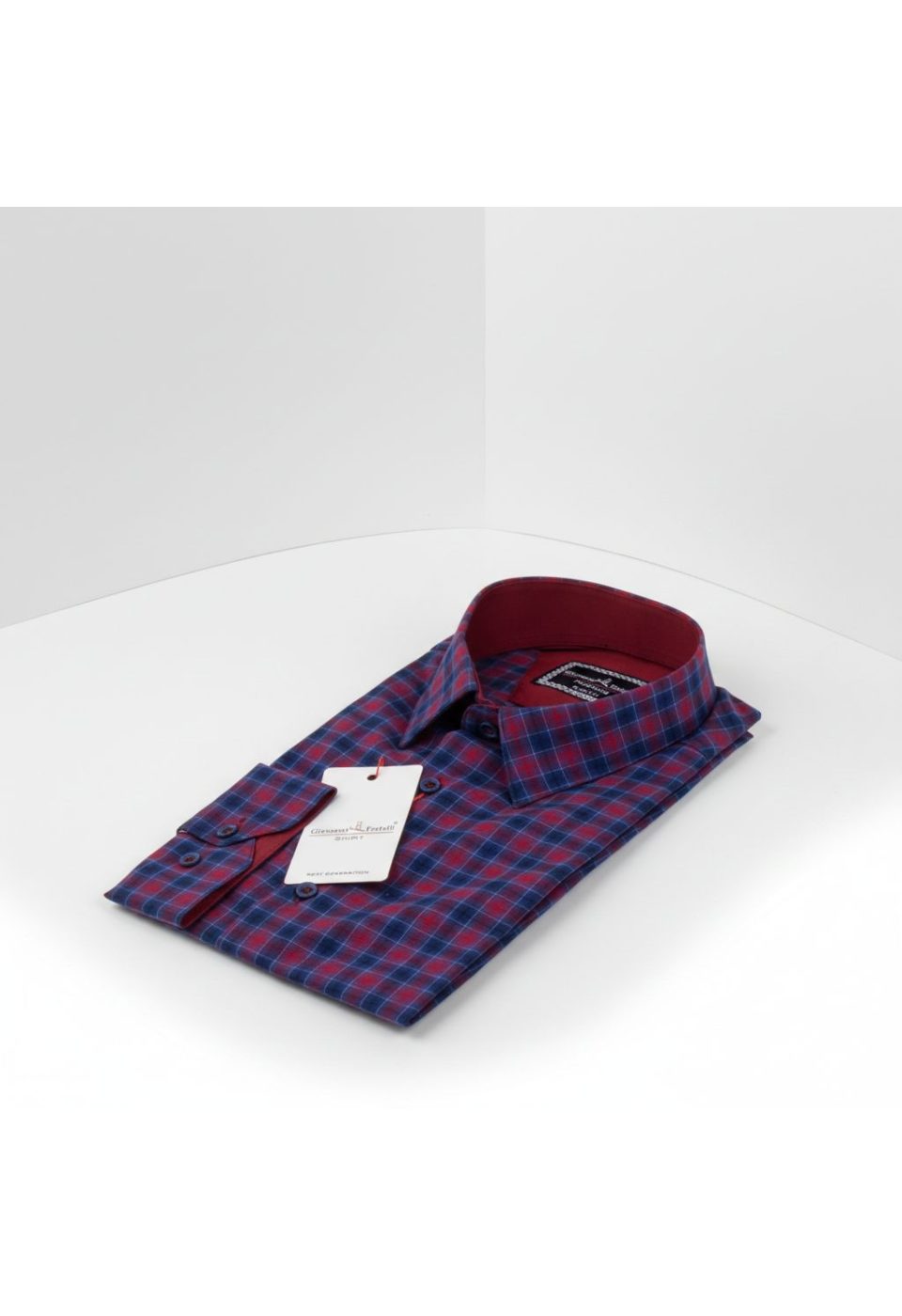 1412 CR 004 Slim Fit Uzun Kol Desenli Erkek Gömlek 3GMK311412004 - Giovanni Fratelli