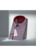 Slim Fit Uzun Kol Desenli Erkek Gömlek 3GMK311412007