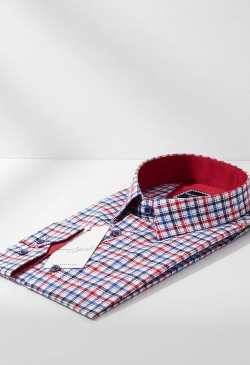Slim Fit Uzun Kol Desenli Erkek Gömlek 3GMK311412007 - Giovanni Fratelli