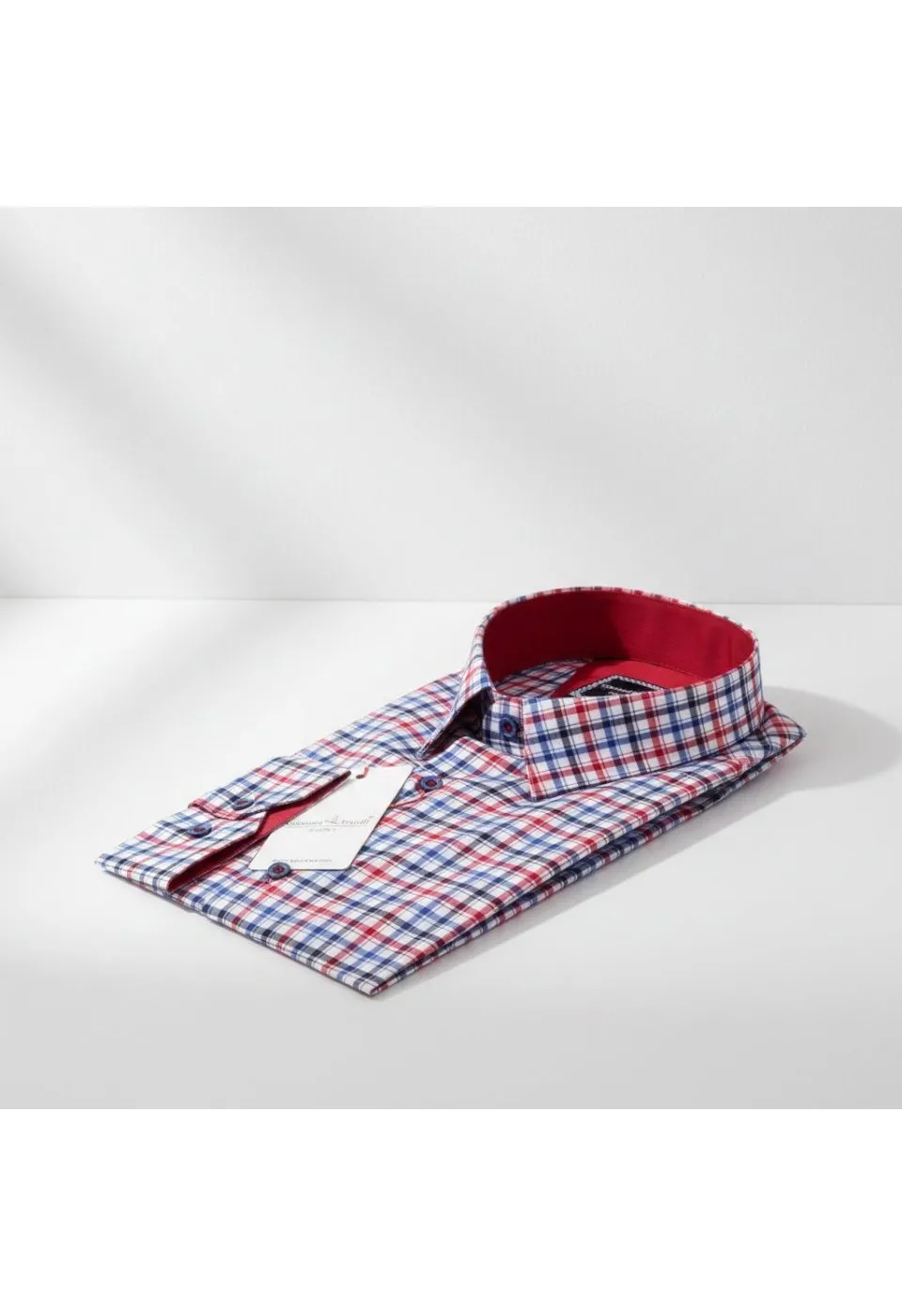 Slim Fit Uzun Kol Desenli Erkek Gömlek 3GMK311412007 - Giovanni Fratelli
