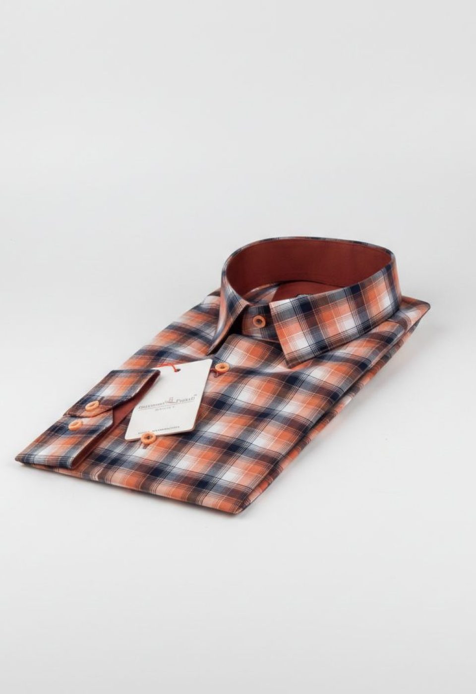 1412 CR 013 Slim Fit Uzun Kol Desenli Erkek Gömlek 3GMK311412013 - Giovanni Fratelli