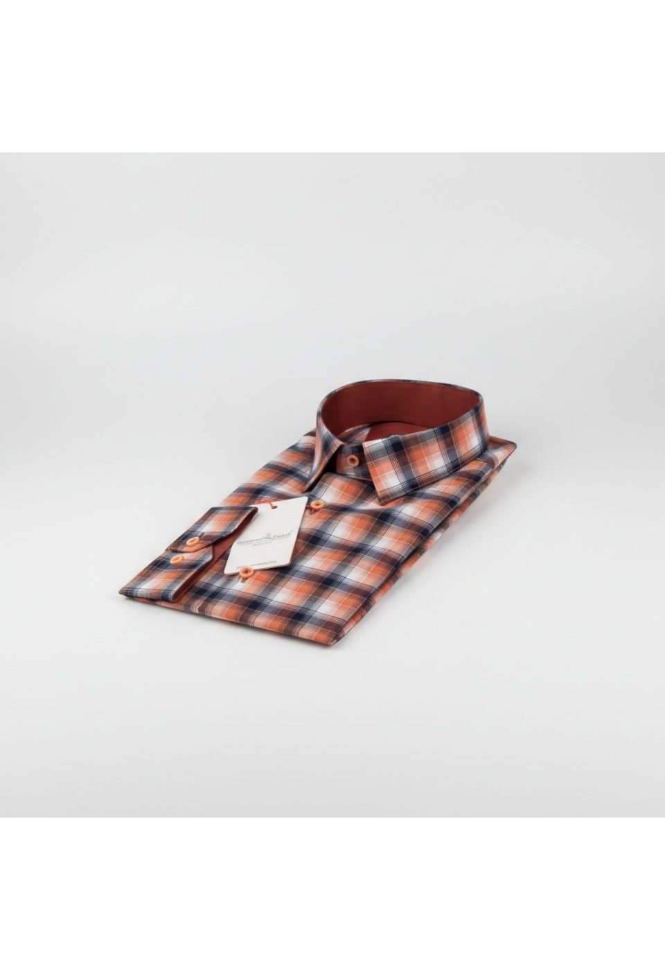1412 CR 013 Slim Fit Uzun Kol Desenli Erkek Gömlek 3GMK311412013 - Giovanni Fratelli