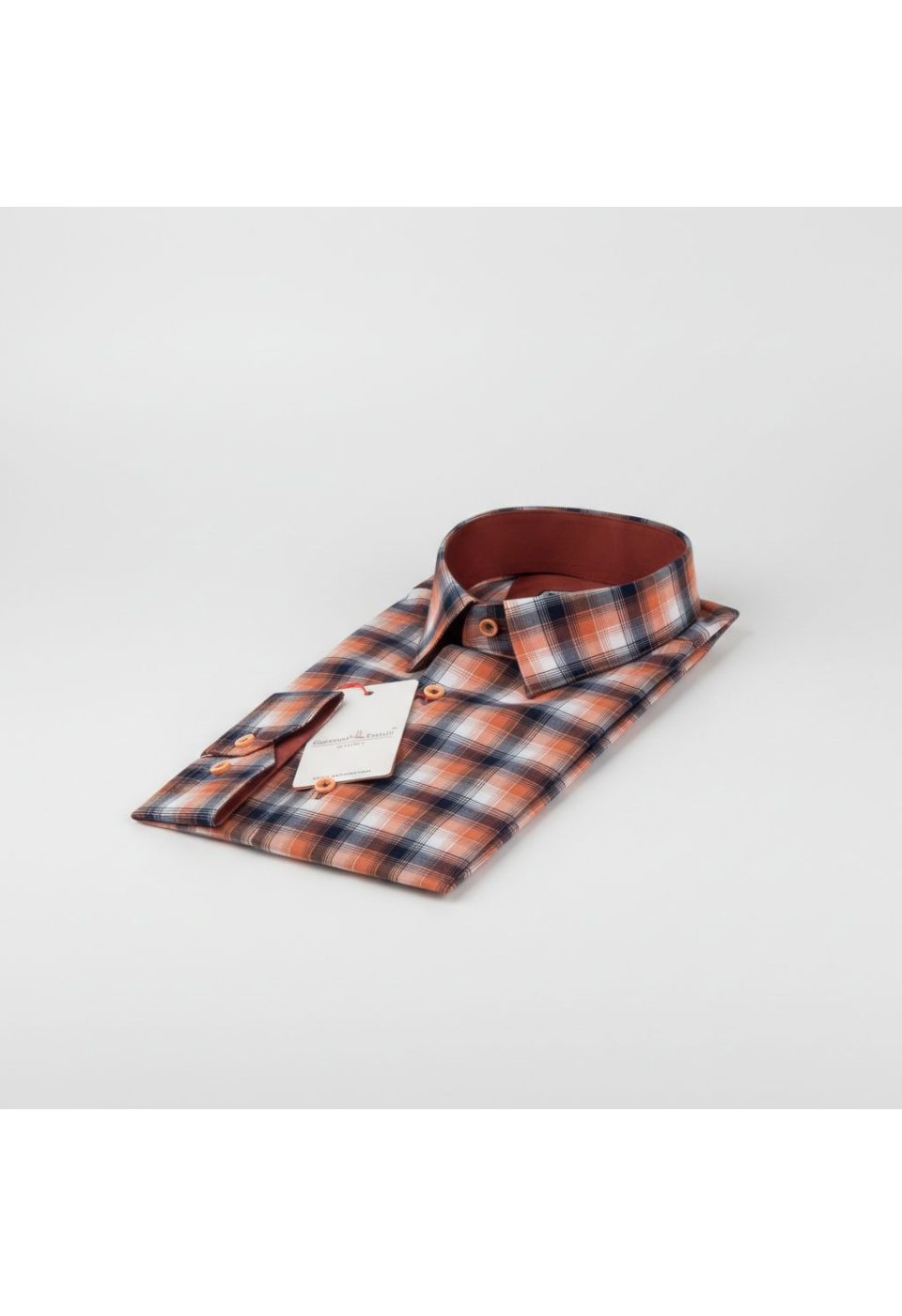 1412 CR 013 Slim Fit Uzun Kol Desenli Erkek Gömlek 3GMK311412013 - Giovanni Fratelli