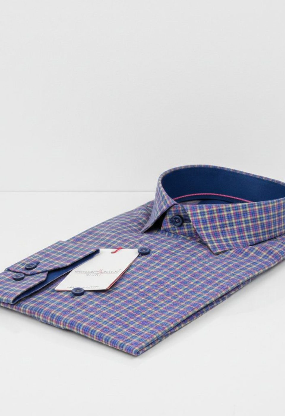 Slim Fit Uzun Kol Desenli Erkek Gömlek 3GMK311436003