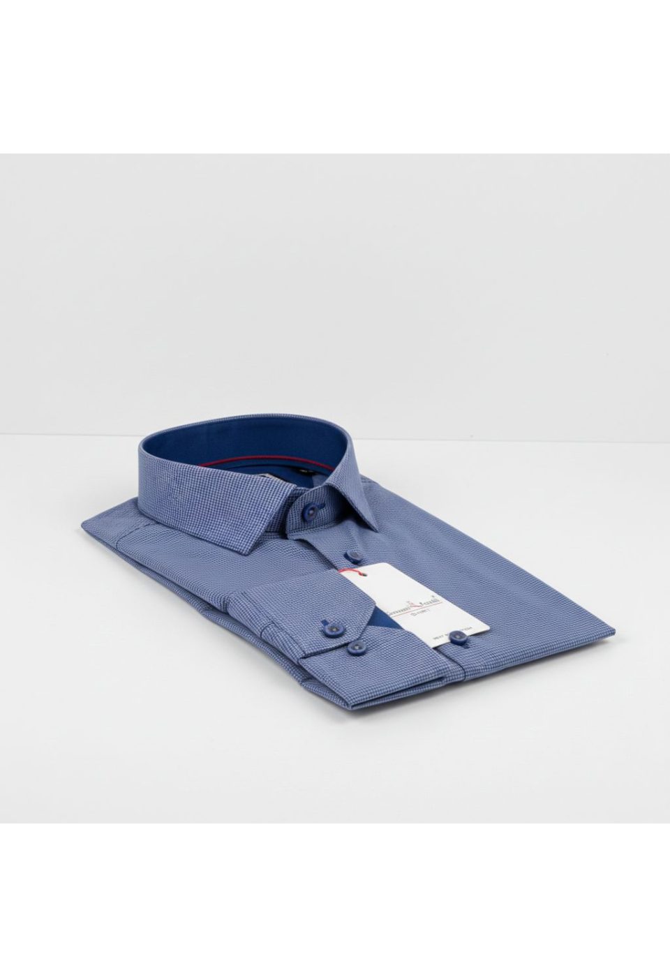 Slim Fit Uzun Kol Desenli Erkek Gömlek 3GMK311436005 - Giovanni Fratelli