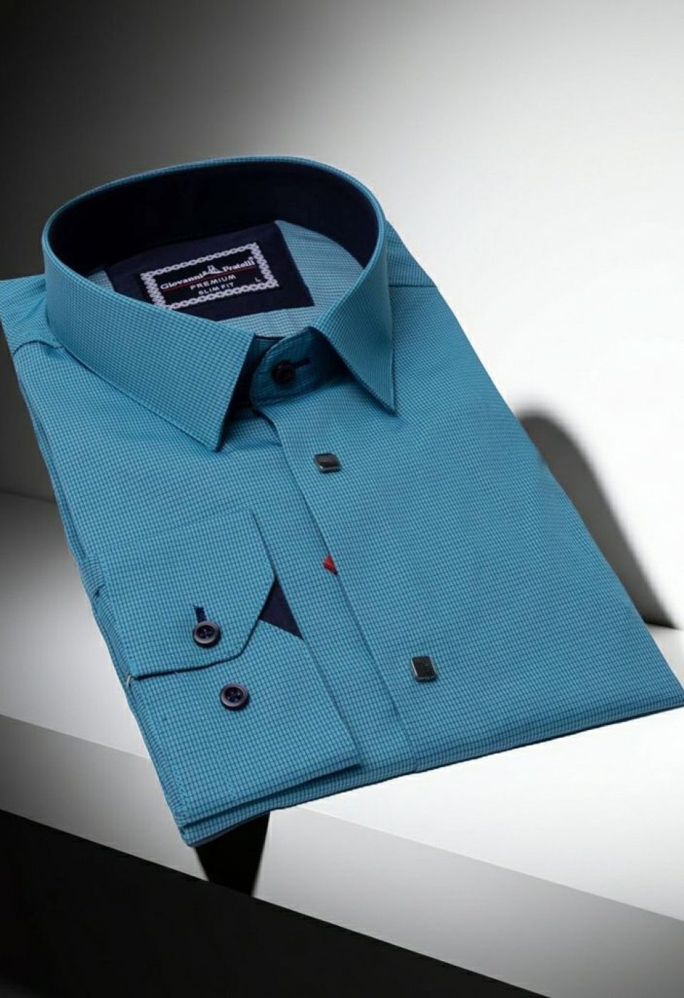 Slim Fit Uzun Kol Desenli Erkek Gömlek 3GMK311453007 Slim Fit Uzun Kol Desenli Erkek Gömlek 3GMK311453007