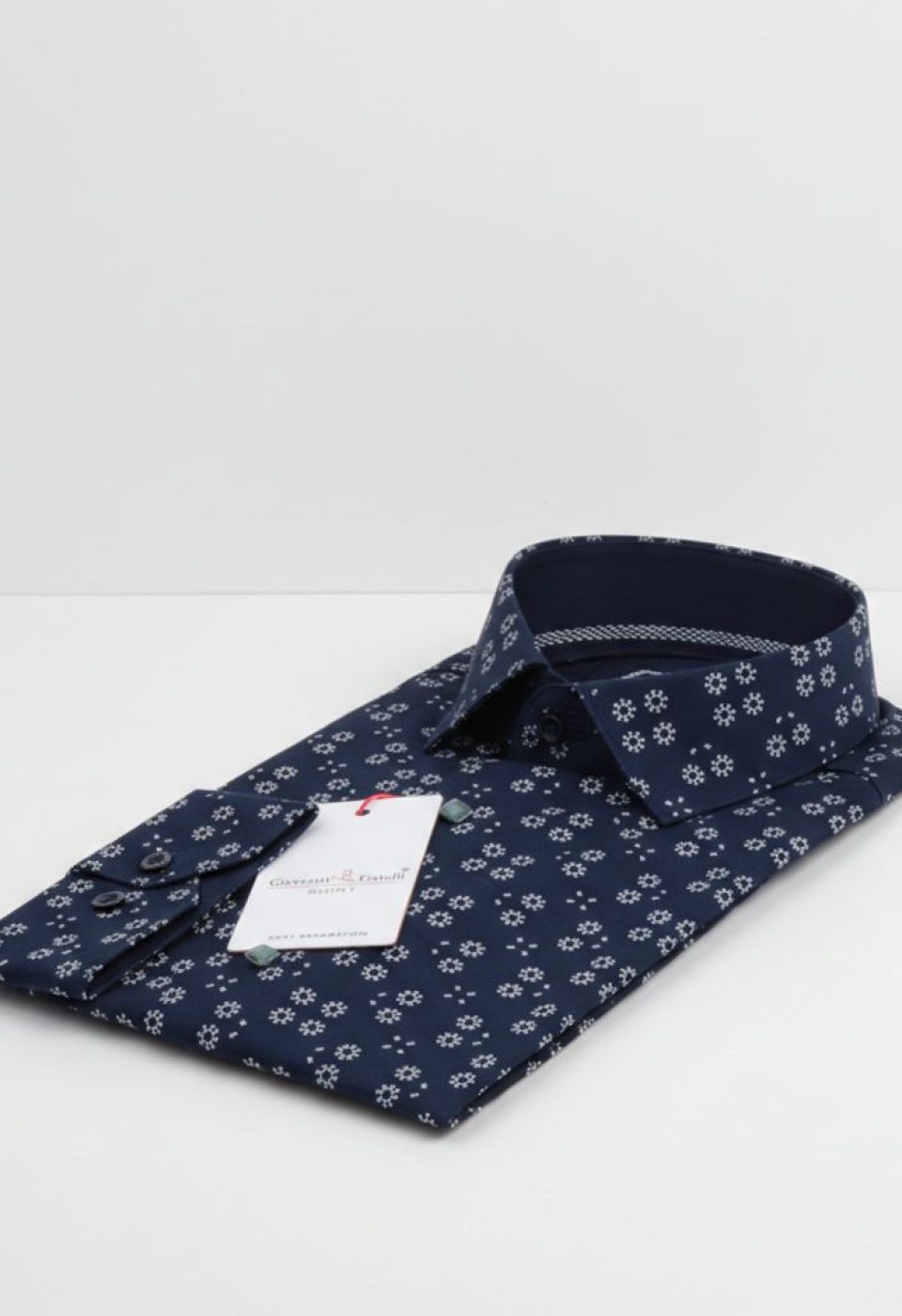 Slim Fit Uzun Kol Desenli Erkek Gömlek 3GMK311459015 Slim Fit Uzun Kol Desenli Erkek Gömlek 3GMK311459015