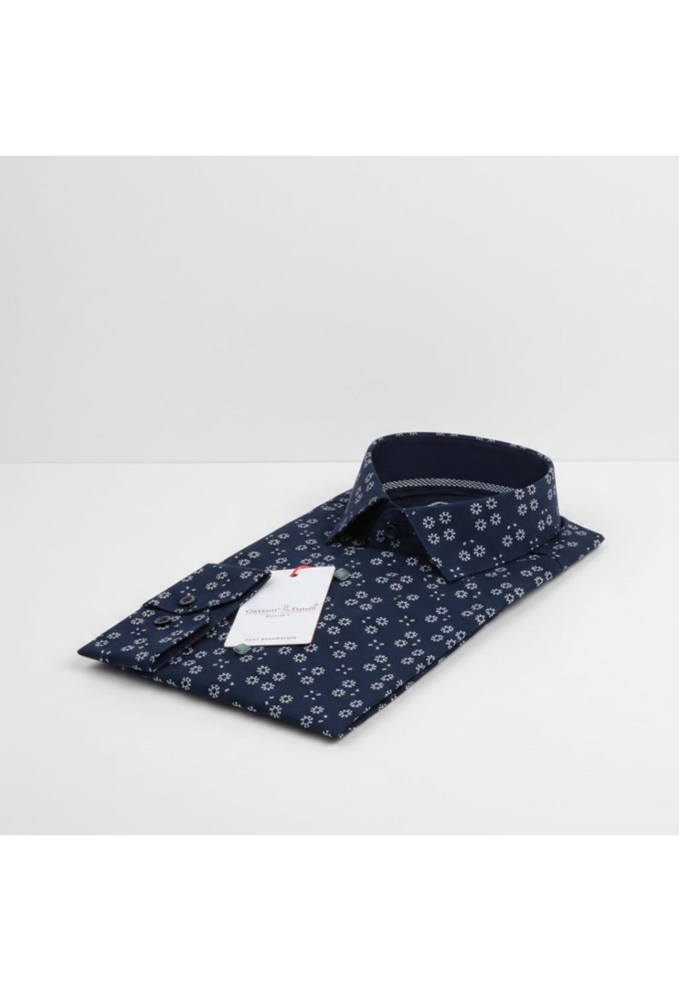 Slim Fit Uzun Kol Desenli Erkek Gömlek 3GMK311459015 - Giovanni Fratelli