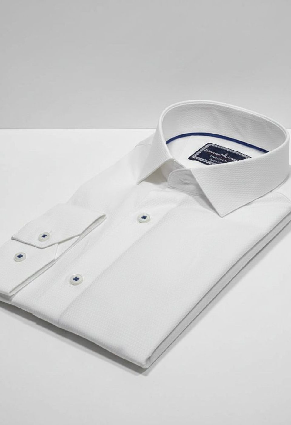 Slim Fit Uzun Kol Desenli Jakar Armürlü Gömlek 1462 CR 002