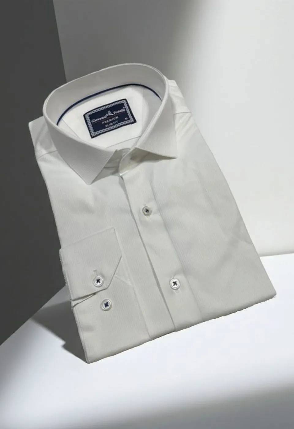 Slim Fit Uzun Kol Desenli Jakar Armürlü Gömlek 1462 CR 004