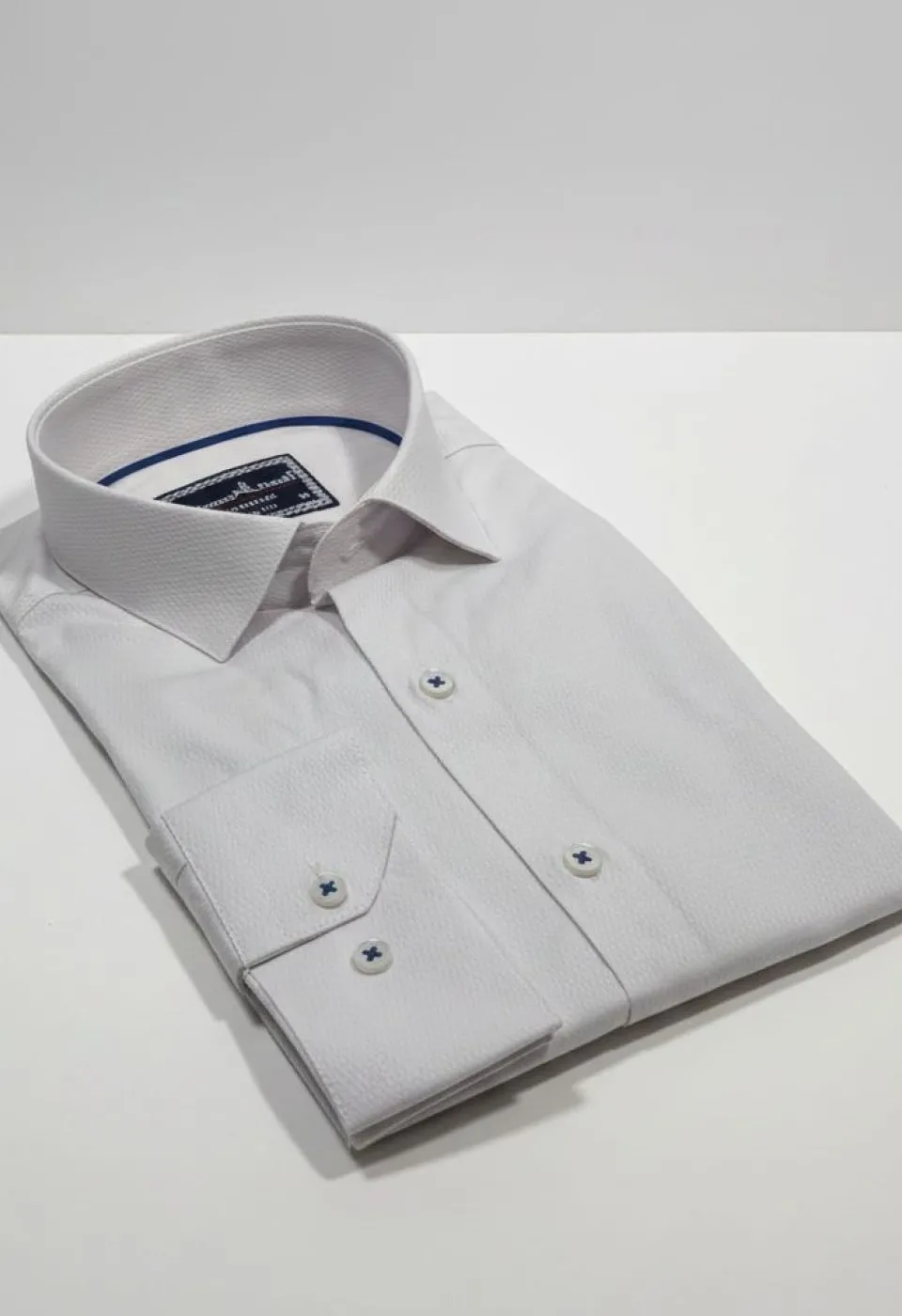 Slim Fit Uzun Kol Desenli Jakar Armürlü Gömlek 1462 CR 009 Slim Fit Uzun Kol Desenli Jakar Armürlü Gömlek 1462 CR 009