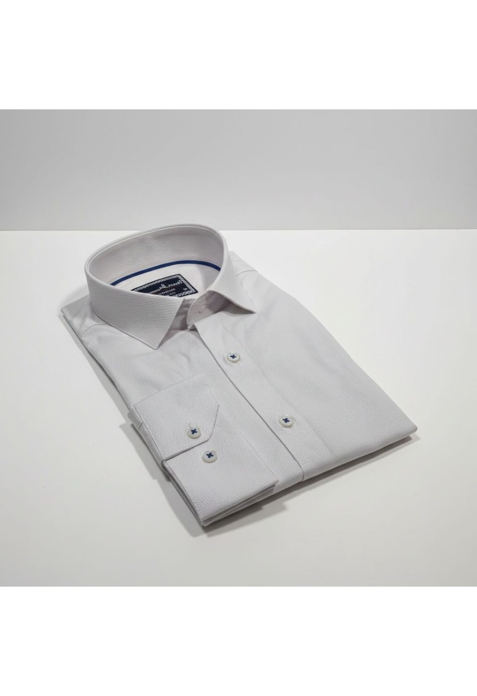 Slim Fit Uzun Kol Desenli Jakar Armürlü Gömlek 1462 CR 009 - Giovanni Fratelli