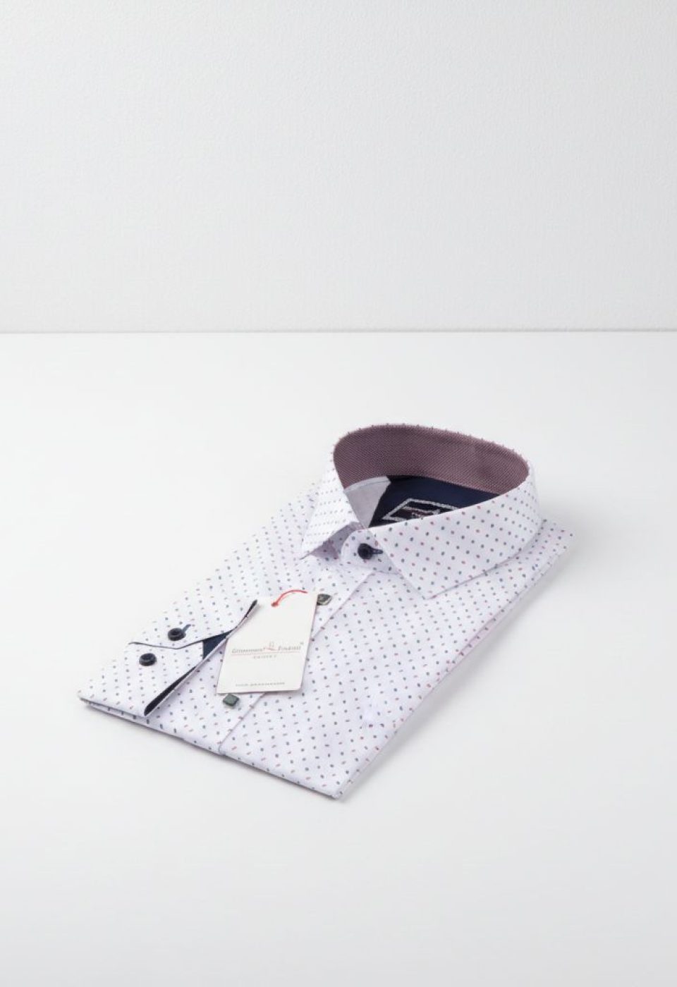 Slim Fit Uzun Kol Desenli Erkek Gömlek 3GMK311464009 - Giovanni Fratelli