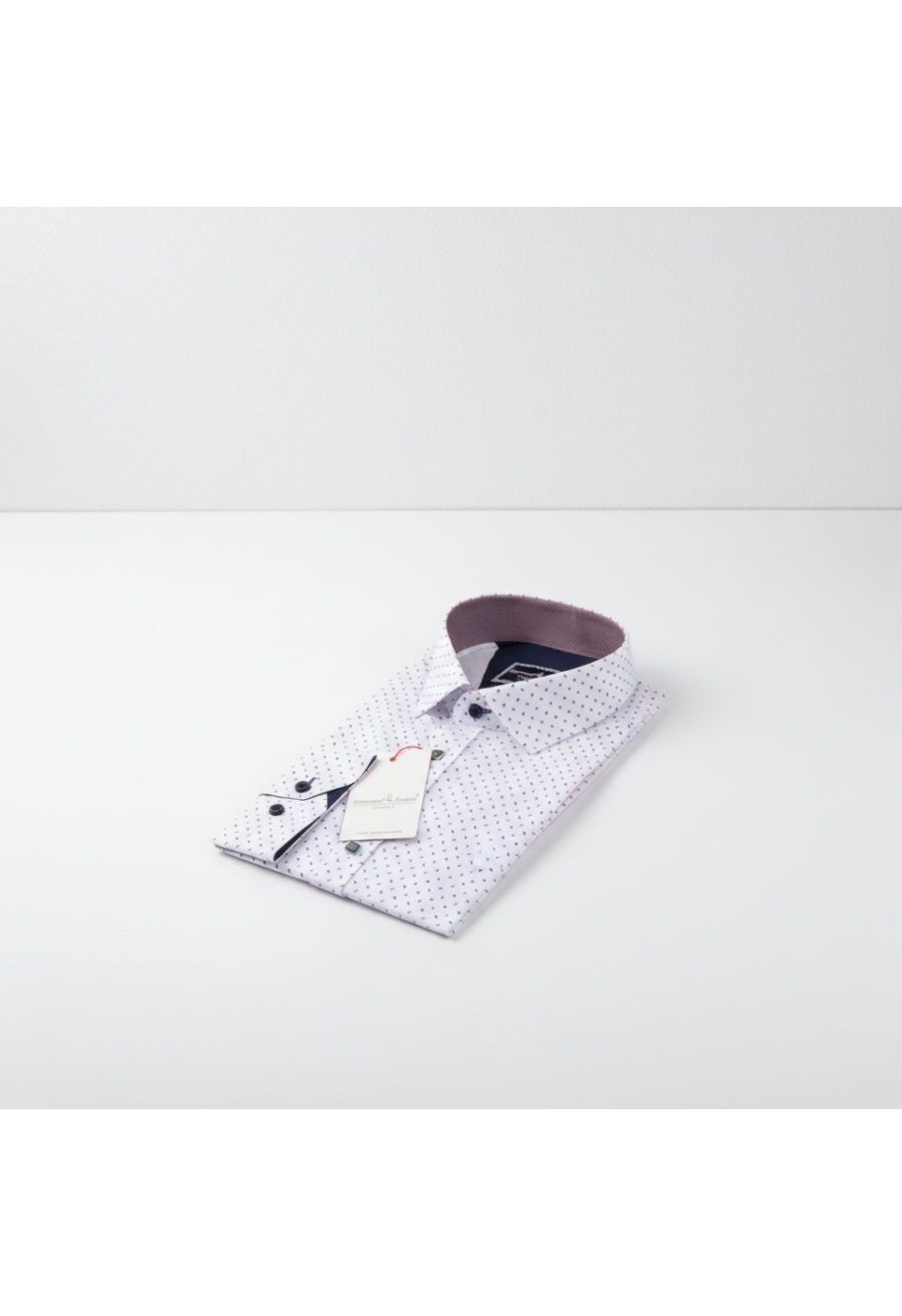 Slim Fit Uzun Kol Desenli Erkek Gömlek 3GMK311464009 - Giovanni Fratelli