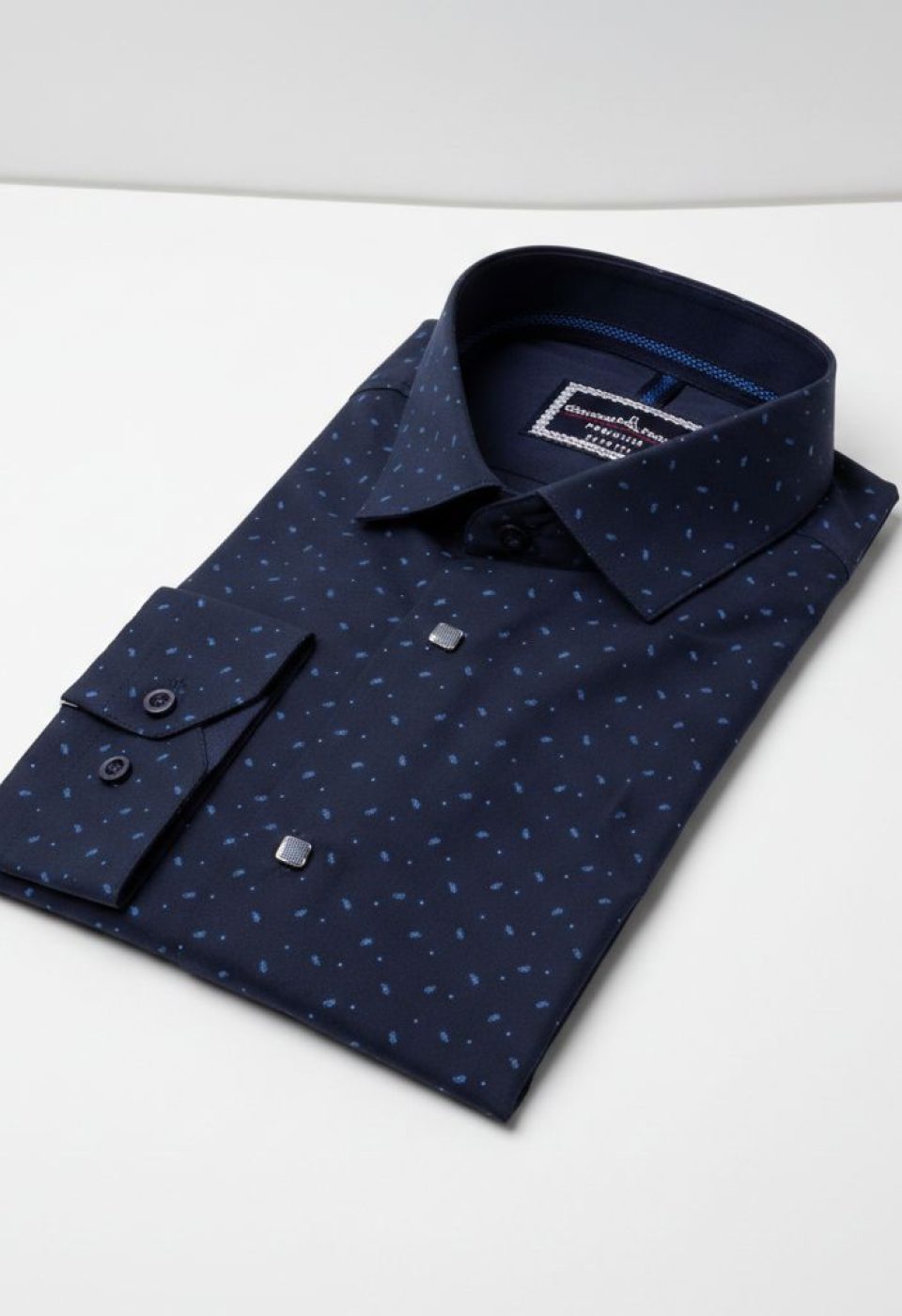 Slim Fit Uzun Kol Desenli Erkek Gömlek 3GMK311465008 - Giovanni Fratelli