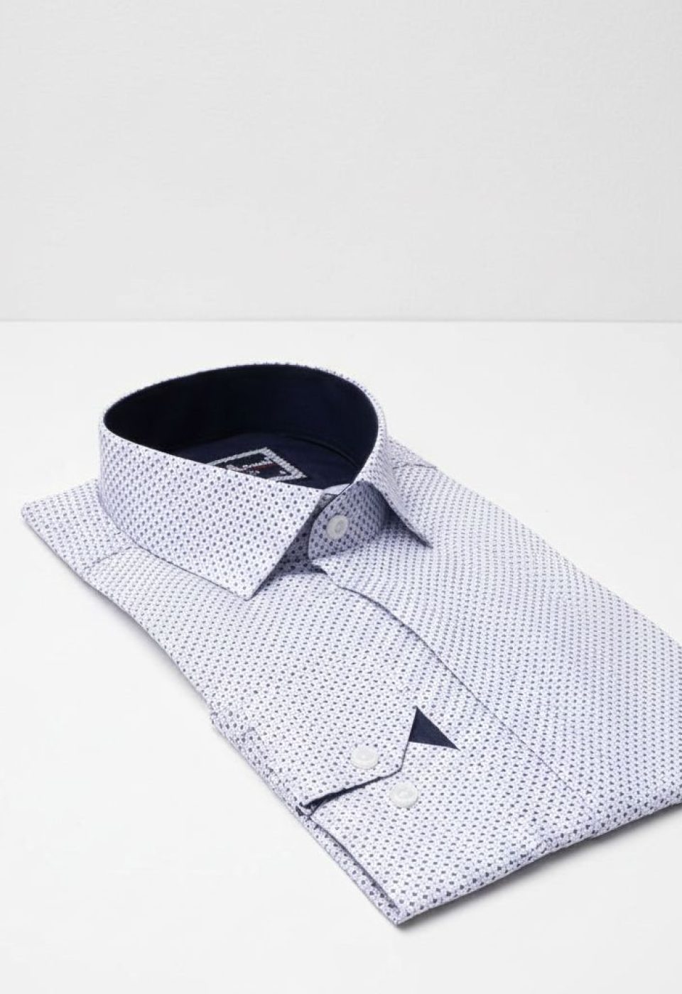 Slim Fit Uzun Kol Desenli Erkek Gömlek 3GMK311469012 Slim Fit Uzun Kol Desenli Erkek Gömlek 3GMK311469012