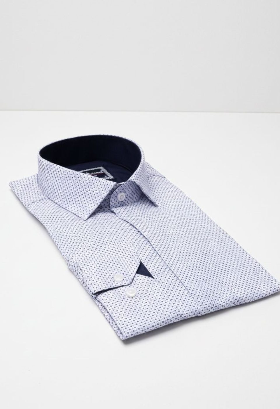 Slim Fit Uzun Kol Desenli Erkek Gömlek 3GMK311469012 - Giovanni Fratelli