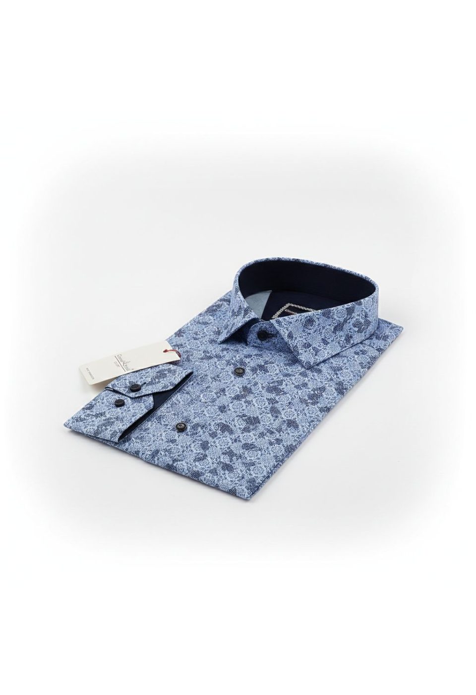 1490 CR 009 Slim Fit Uzun Kol Desenli Erkek Gömlek 3GMK311490009 - Giovanni Fratelli