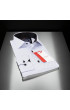 Slim Fit Uzun Kol Desenli Erkek Gömlek 3GMK311684001