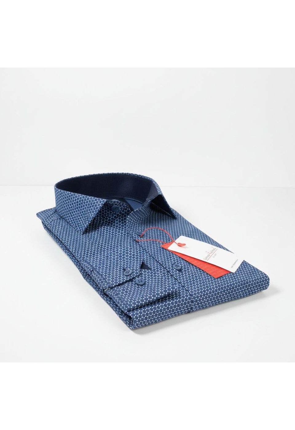 Slim Fit Uzun Kol Desenli Erkek Gömlek 3GMK311684005 - Giovanni Fratelli