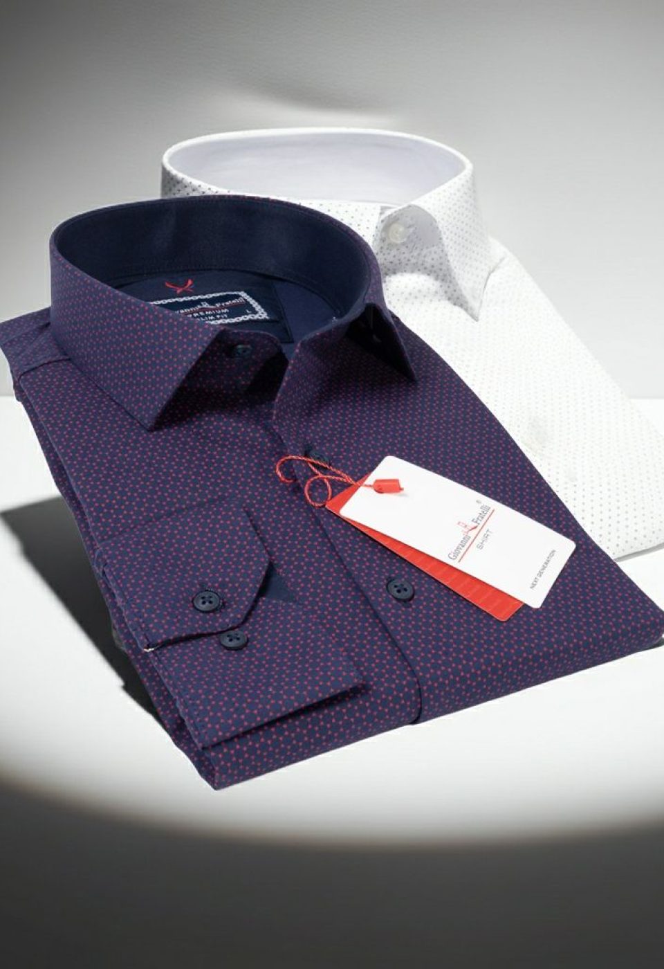 Slim Fit Uzun Kol Desenli Erkek Gömlek 3GMK311684008 - Giovanni Fratelli