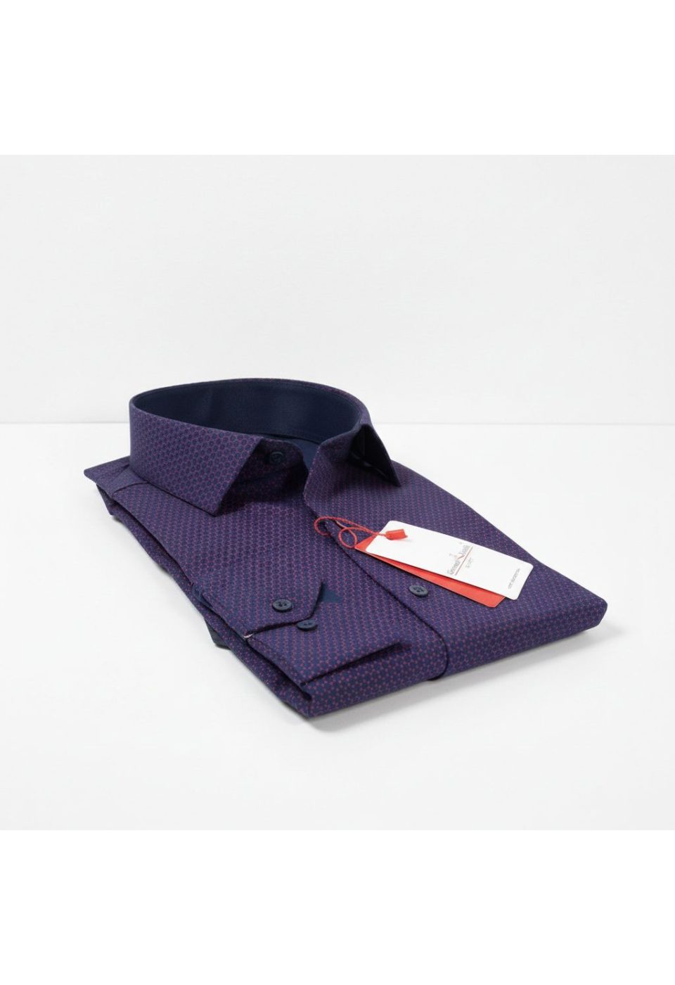 Slim Fit Uzun Kol Desenli Erkek Gömlek 3GMK311684008 - Giovanni Fratelli