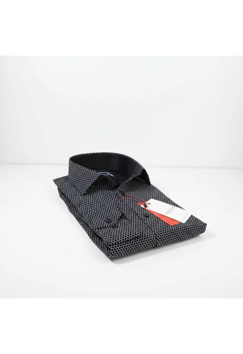 Slim Fit Uzun Kol Desenli Erkek Gömlek 3GMK311684009 - Giovanni Fratelli