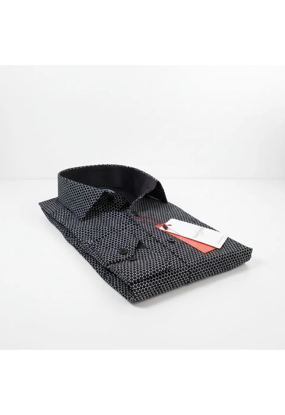 Slim Fit Uzun Kol Desenli Erkek Gömlek 3GMK311684009 - Giovanni Fratelli