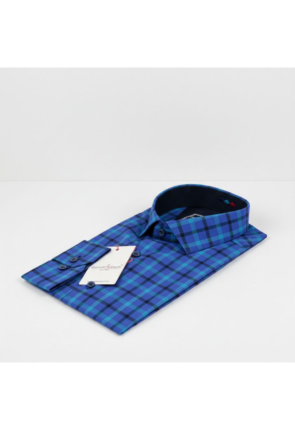Slim Fit Uzun Kol Desenli Erkek Gömlek 3GMK311803001 - Giovanni Fratelli