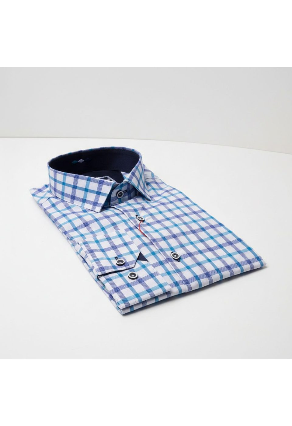 Slim Fit Uzun Kol Desenli Erkek Gömlek 3GMK311803002 - Giovanni Fratelli