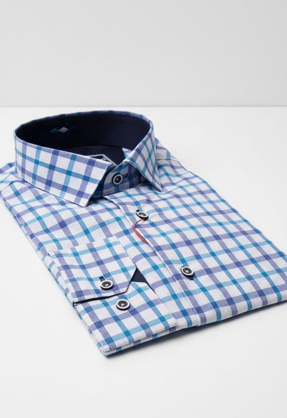Slim Fit Uzun Kol Desenli Erkek Gömlek 3GMK311803002 - Giovanni Fratelli