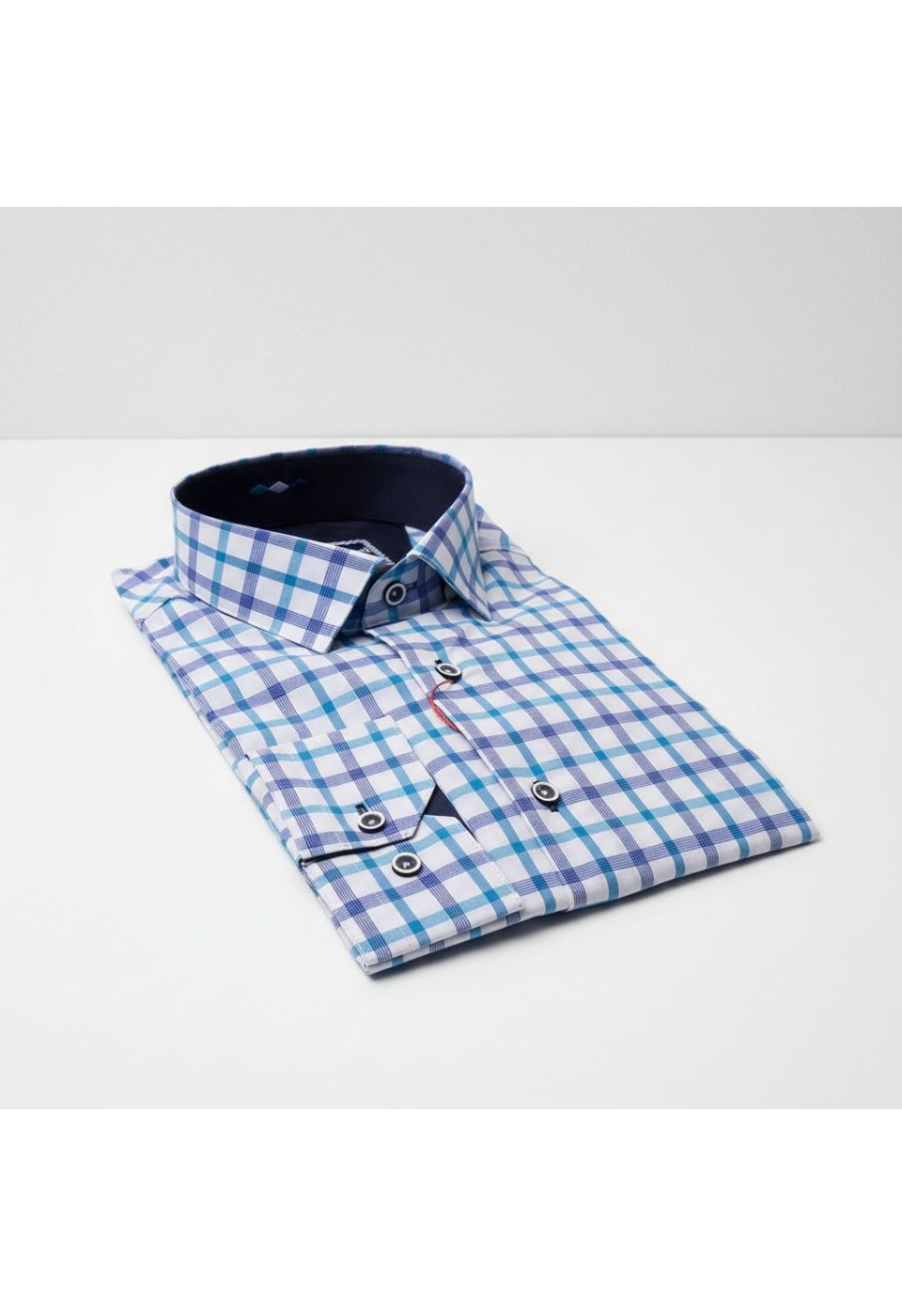 Slim Fit Uzun Kol Desenli Erkek Gömlek 3GMK311803002 - Giovanni Fratelli