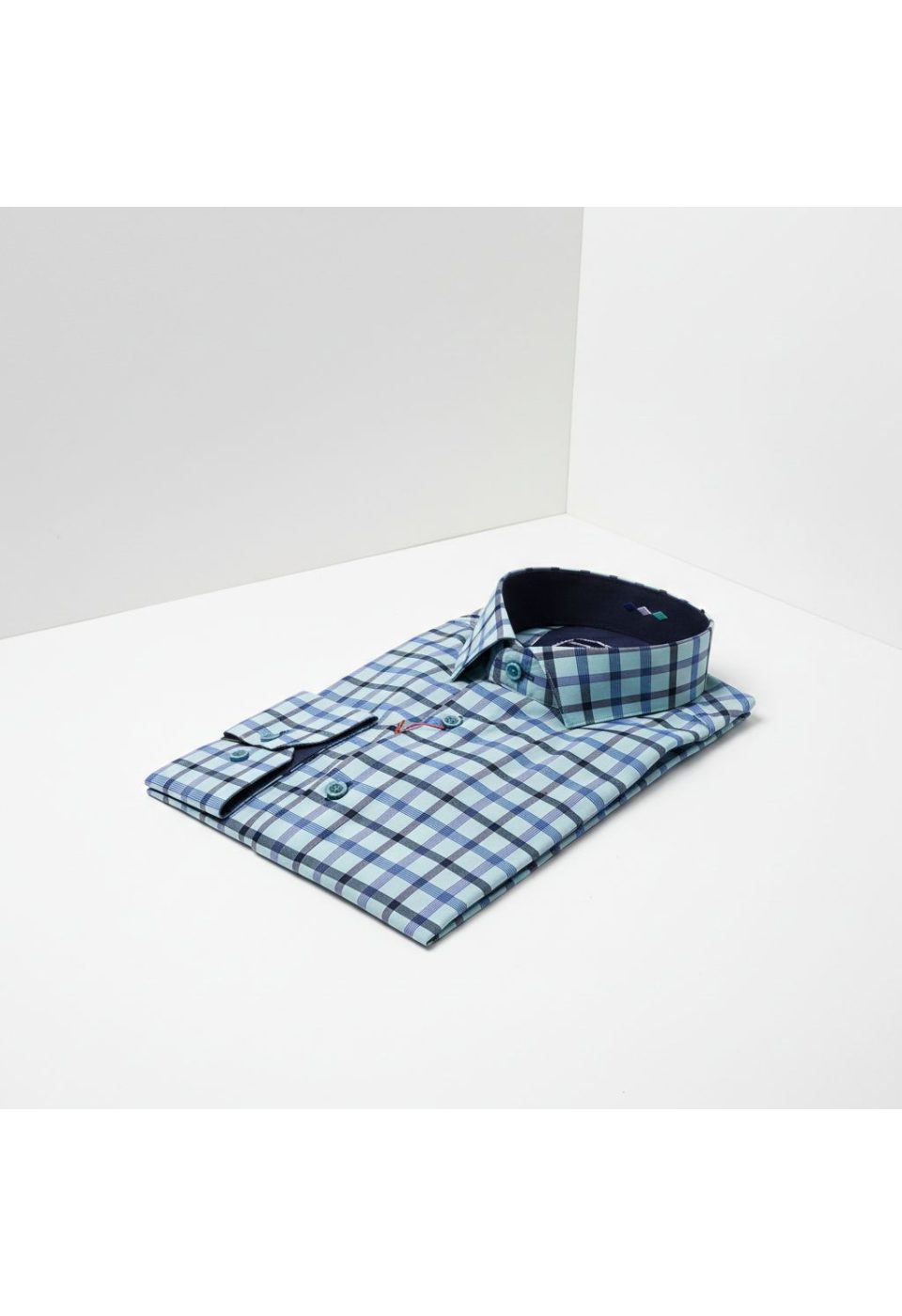 Slim Fit Uzun Kol Desenli Erkek Gömlek 3GMK311803004 - Giovanni Fratelli