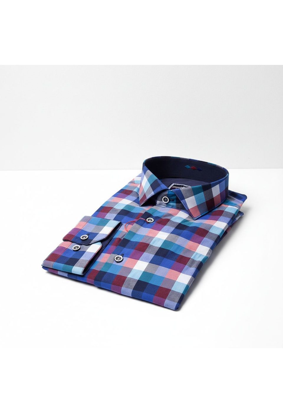 Slim Fit Uzun Kol Desenli Erkek Gömlek 3GMK311803007 - Giovanni Fratelli