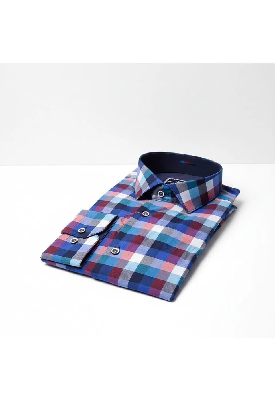 Slim Fit Uzun Kol Desenli Erkek Gömlek 3GMK311803007 - Giovanni Fratelli