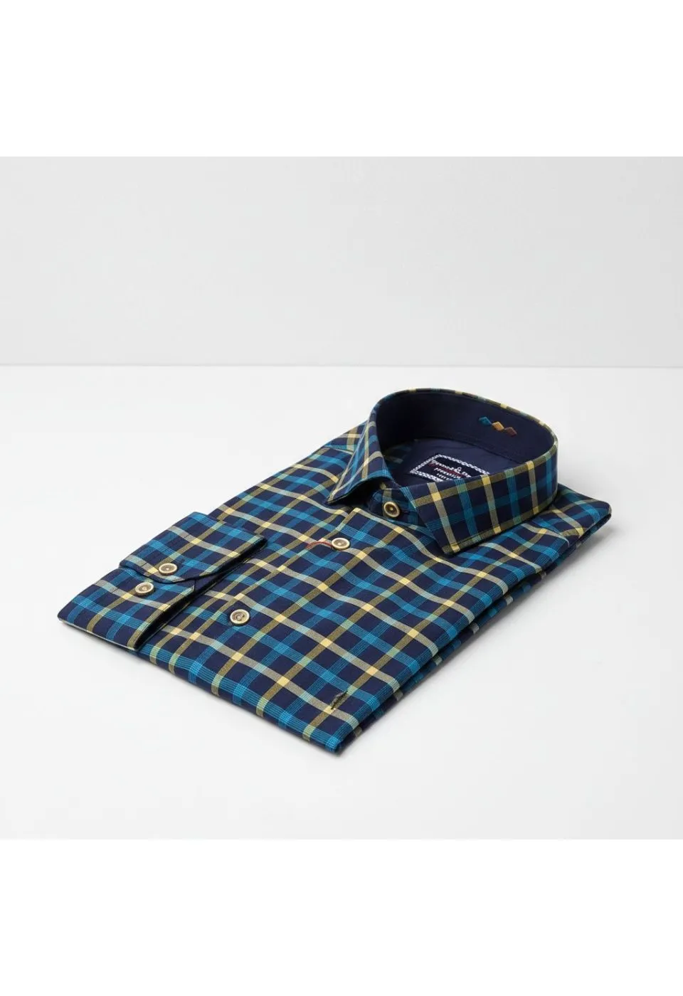 Slim Fit Uzun Kol Desenli Erkek Gömlek 3GMK311803011 - Giovanni Fratelli