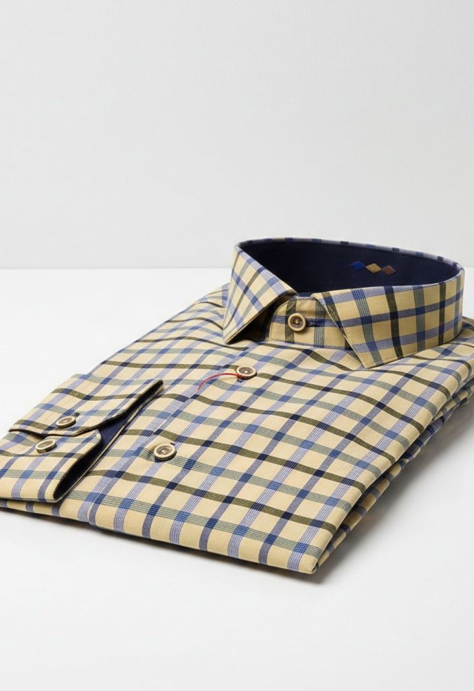 Slim Fit Uzun Kol Desenli Erkek Gömlek 3GMK311803014 - Giovanni Fratelli
