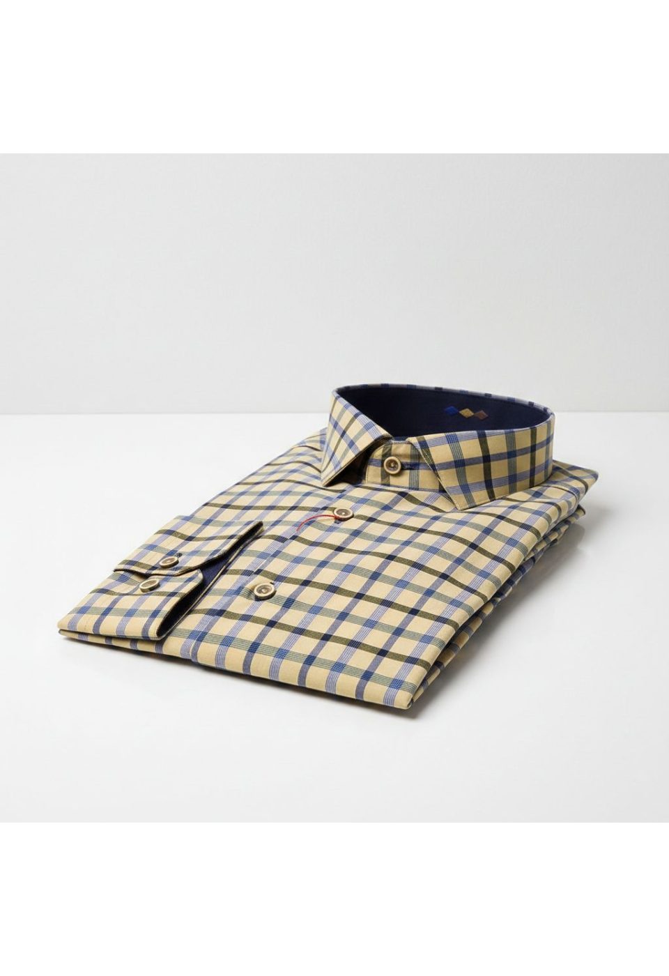 Slim Fit Uzun Kol Desenli Erkek Gömlek 3GMK311803014 - Giovanni Fratelli