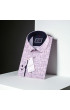 Slim Fit Uzun Kol Desenli Erkek Gömlek 3GMK312100002